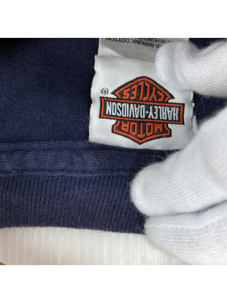 Harley-Davidson 半袖Tシャツ・カットソー 00s USA製 S/SモータープリントTee (2XL)
