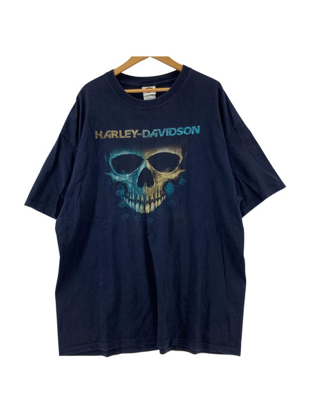 Harley-Davidson 半袖Tシャツ・カットソー 00s USA製 S/SモータープリントTee (2XL)