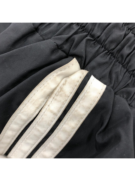 adidas PO ナイロン ハーフジップジャケット ブラック