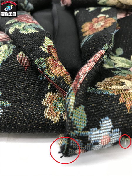  SAINT LAURENT ボタニカル柄 ジャガード テーラードジャケット(46) 15SS