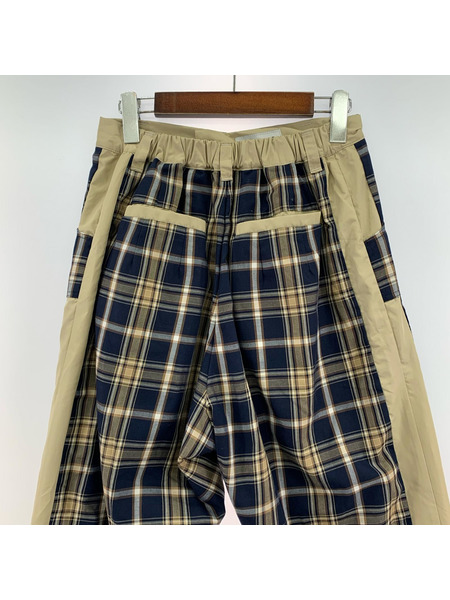 パンツ kill remote ナイロン切替 チェック