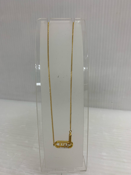 フェンディ オーロック モチーフネックレス一部凹み有