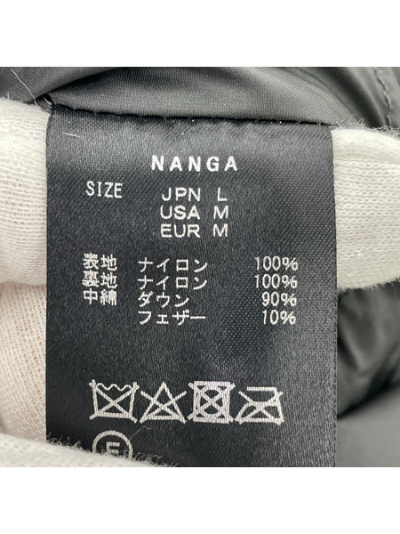 NANGA オーロラダウンジャケット L カーキ