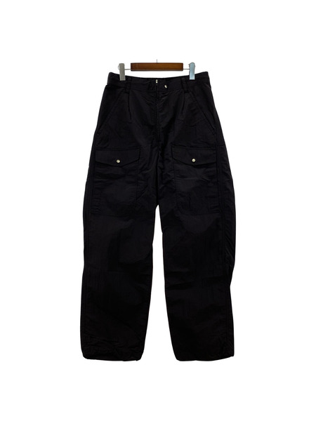 PARATRAIT SQUALL PT #BLACK モノフィラメントナイロン リップストップカーゴパンツ 2 ブラック PT25S098[値下]