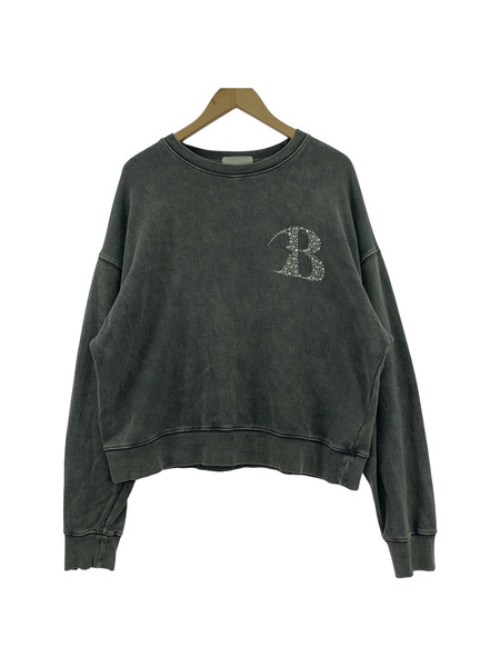 スウェット・トレーナー BEEDEN/RHINESTONE LOGO SWEAT[値下]