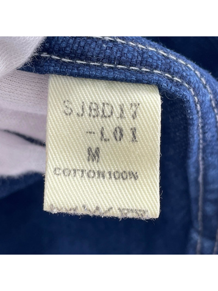 SAMURAI JEANS 長袖シャツ インディゴドビーオックスボタンダウンシャツ