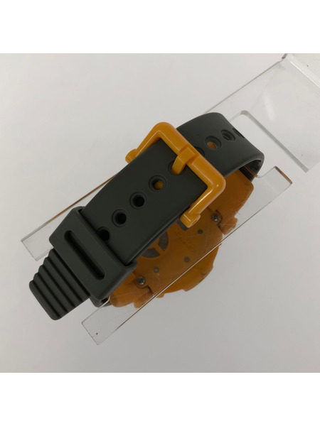 CASIO/G-SHOCK/DW-002/ネグザクス/グレー×オレンジ/腕時計/QZ