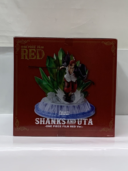 フィギュアーツZERO 超激戦 シャンクス＆ウタ ONE PIECE FILM RED Ver. 未開封 箱ダメージあり Figuartsゼロ ワンピース フィルムレッド 