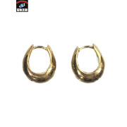 TOM WOOD Ice Hoop medium Gold