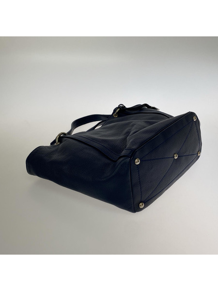 FURLA ハンドバッグ 紺