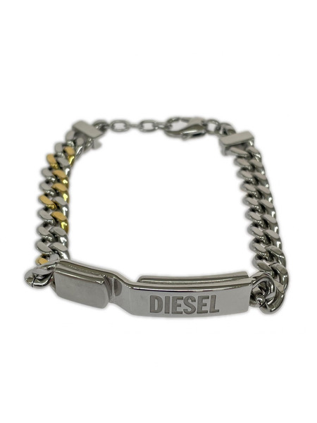 DIESEL ブレスレット・バングル 喜平/プレート ブレスレット