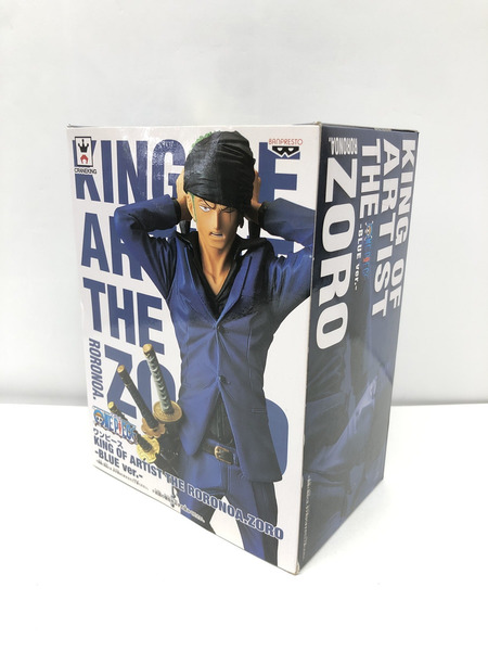 ワンピース KING OF ARTIST ゾロ 青　BLUE　フィギュア