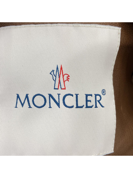 MONCLER レザージャケット COURRY GIUBBOTTO スエード (3)[値下]