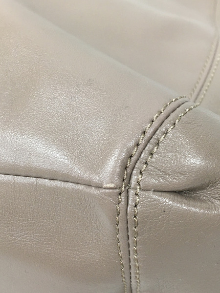 COACH　トートバッグ コレットレザー グレージュ