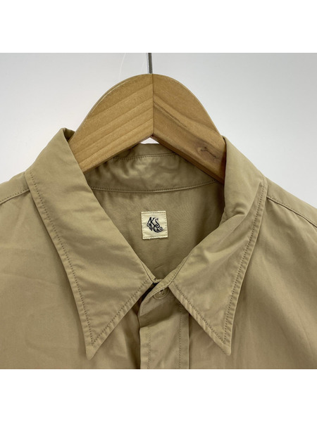 Kaptain Sunshine/SS Work Shirt/40/BEG