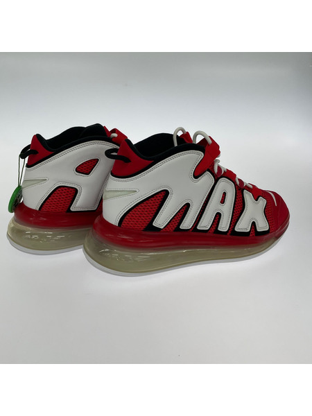 NIKE スニーカー AIR MORE UPTEMPO 720 CJ3662-600 赤 (28.0)