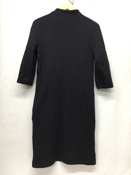 00s PRADA SPORTS ウールワンピース ネイビー S