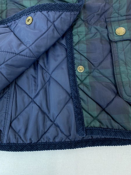 POLO RALPH LAUREN タータンチェック キルティングジャケット（130）[値下]