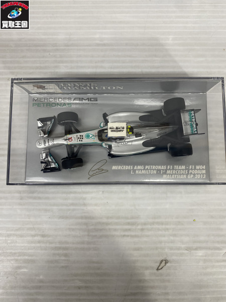 1/43スケールカー Minichamps MERCEDES AMG W04 L.HAMILTON