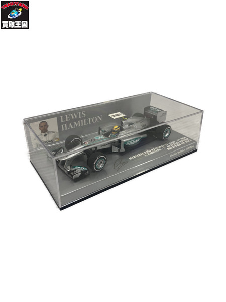 1/43スケールカー Minichamps MERCEDES AMG W04 L.HAMILTON