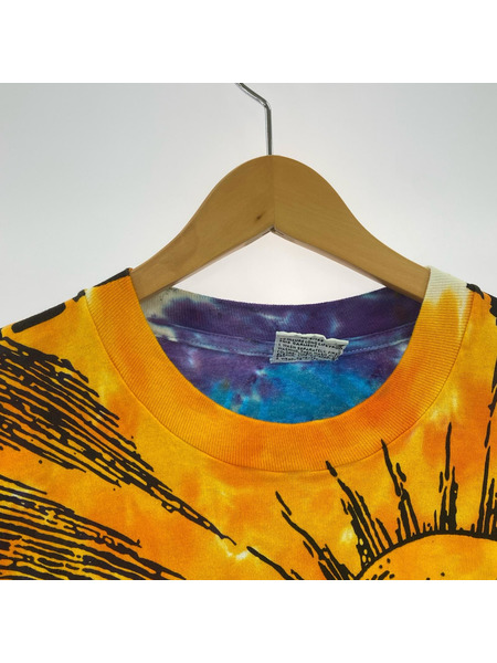 OLD・VINTAGE 半袖Tシャツ・カットソー 90s/USA製/LIQUID BLUE/太陽ト月/XL