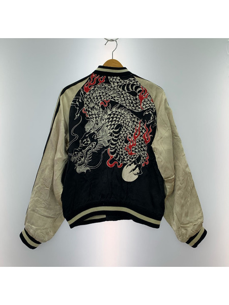 ジャケット 百花繚乱 リバーシブルスカジャン