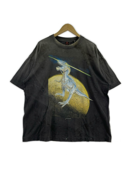 SAINT MICHAEL×SORAYAMA 25AW SRYM_SS TEE/T-REX/BLACK XL[値下]