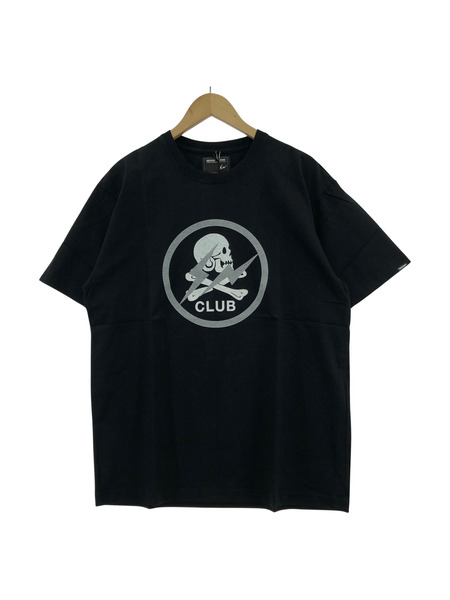NEIGHBORHOOD 14AW 20周年記念 fragment design スカルサンダーTEE 黒