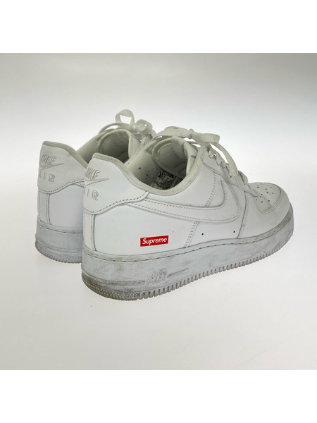 Supreme スニーカー ×NIKE AIR FORCE 1 LOW 白 (28.0cm)