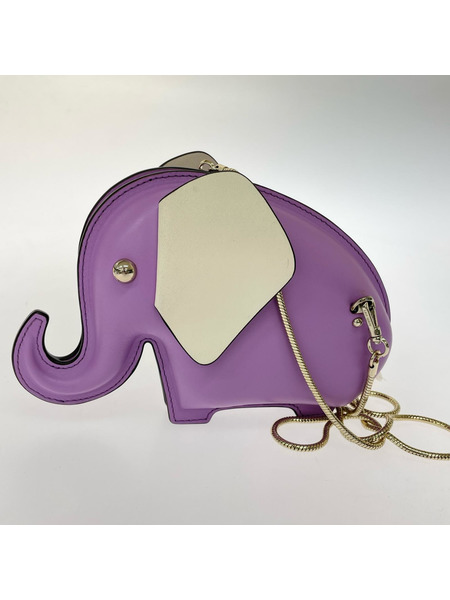 kate spade new york ショルダーバッグ エレファントショルダーバッグ/紫