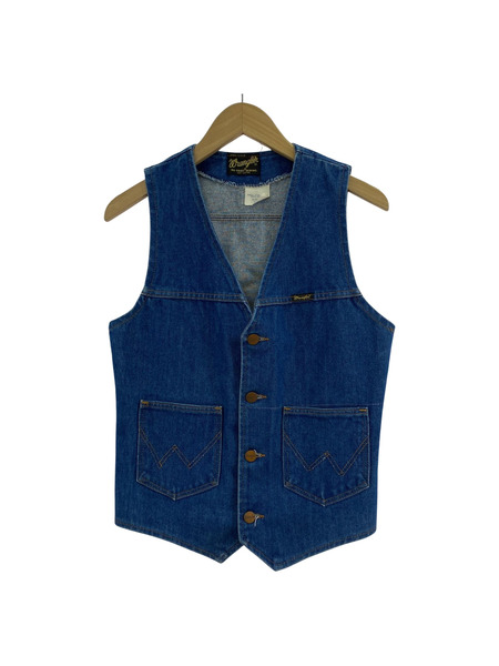 Wrangler ジレ・ベスト 80s デニムベスト インディゴ S[値下]
