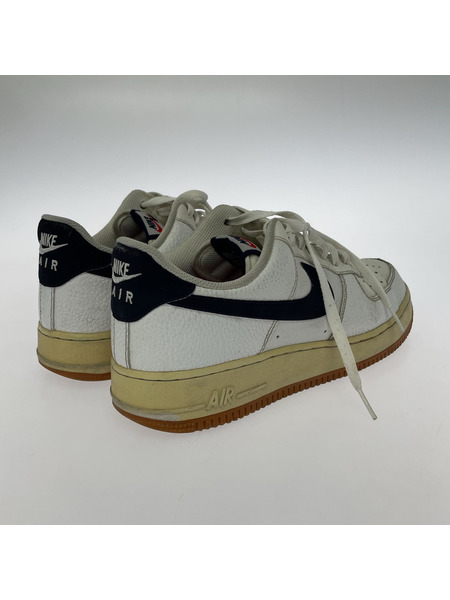 NIKE スニーカー AIR FORCE1 Low '07 白紺 (28.5cm)