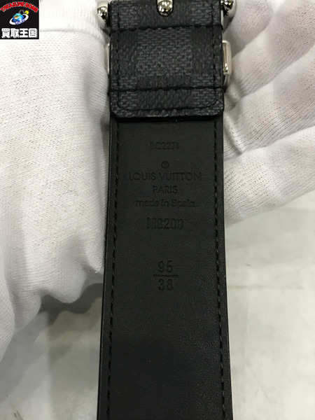 LV　ポンヌフ35MM BC0234 ベルト 90 PVC×レザー
