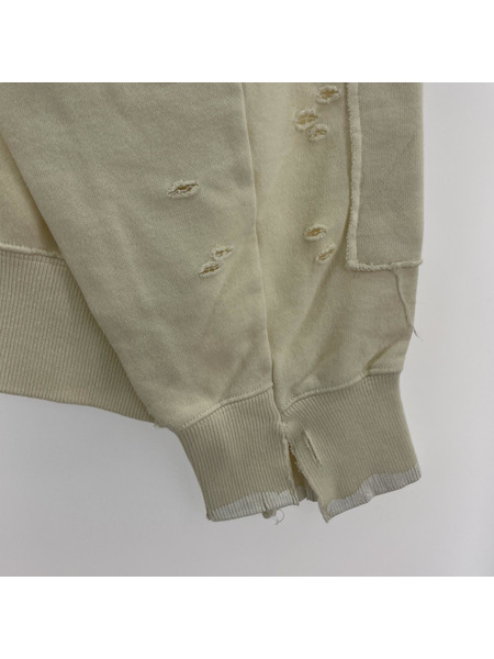 stein スウェット・トレーナー oversizes rebuild sweat L ホワイト
