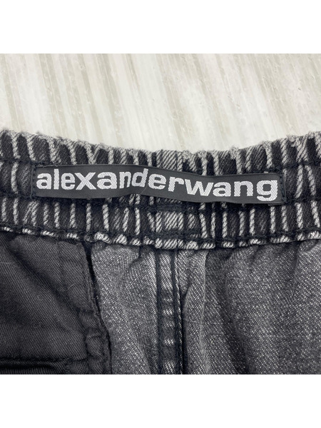 Alexander Wang サイドラインブラックデニム S ブラック