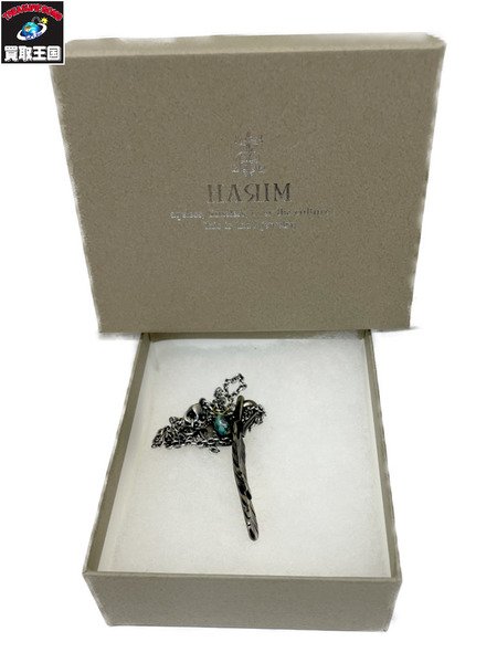HARIM フェザーシルバーネックレス