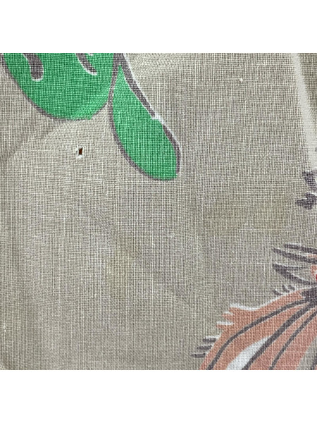OLD・VINTAGE アロハシャツ 総柄 ベージュ