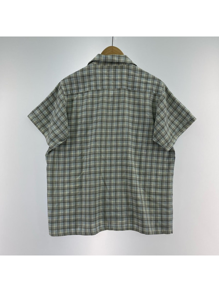 OLD・VINTAGE 半袖シャツ オープンカラー チェック 15