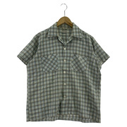 OLD・VINTAGE 半袖シャツ オープンカラー チェック 15