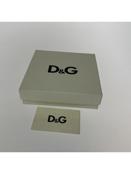DOLCE＆GABBANA　レザーベルト ブラウン[値下]