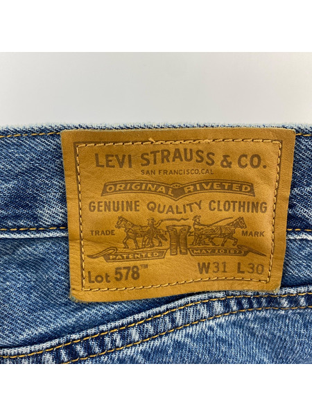 Levi's デニム・ジーンズ PREMIUM 578 サックス