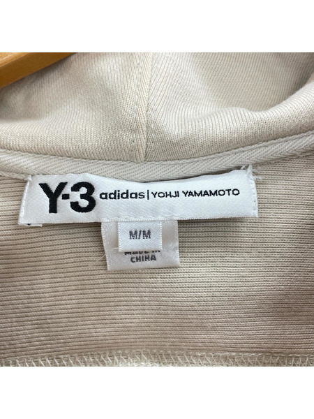 adidas パーカー Y-3×YOHJI YAMAMOTO 無地パーカー アイボリー