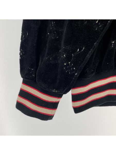 Vivienne Westwood RED LABEL オーブ柄ベロアトラックジャケット 00 ブラック