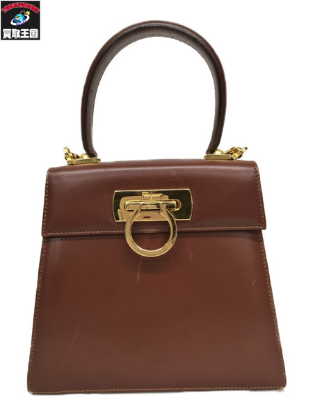 S.ferragamo　ショルダーバッグ ガンチーニ/2WAYショルダーバッグ/