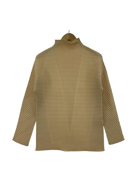 ISSEY MIYAKE　LSカットソー　ベージュ