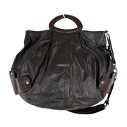 MARNI ショルダーバッグ レザー バルーンバッグ BRN