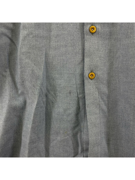 長袖シャツ Aquellos Ojos Verdes BISHU L/S BLUE