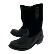 ブーツ 5th Avenue スエード コンチョ ブラック