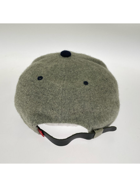 FUTURA LABORATORIES 420 フェルト 2トーンキャップ グレー×ネイビー