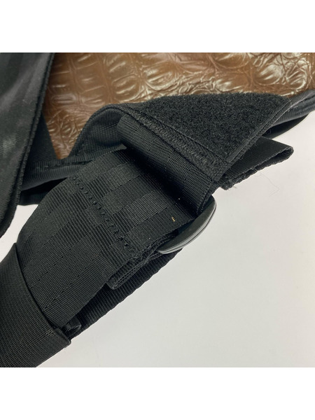 CHROME ショルダーバッグ Enginneered Garments/クロコ/メッセンジャー/茶黒